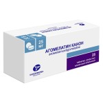 Агомелатин Канон, таблетки покрытые пленочной оболочкой 25 мг 28 шт