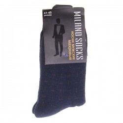 Носки мужские, Milano Socks (Милано Сокс) р. 41-45 №350 махровые рисунок №8 синие