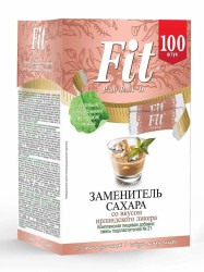 Заменитель сахара, Fit Parad (Фит Парад) 0.5 г 100 шт смесь подсластителей №21 со вкусом ирландского ликера стики в коробке