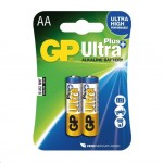 Батарейка алкалиновая, GP (ДжиПи) 2 шт 15AUP-2CR2 Ultra Plus Ультра Плюс A316/LR6/AA 1.5В