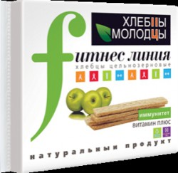 Хлебцы 100 г Хлебцы-молодцы Фитнес линия витамин плюс