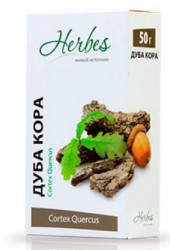 Дуба кора №1 шт. сырье 50 г