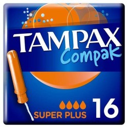 Тампоны Tampax компак супер плюс с аппликатором 16 шт.